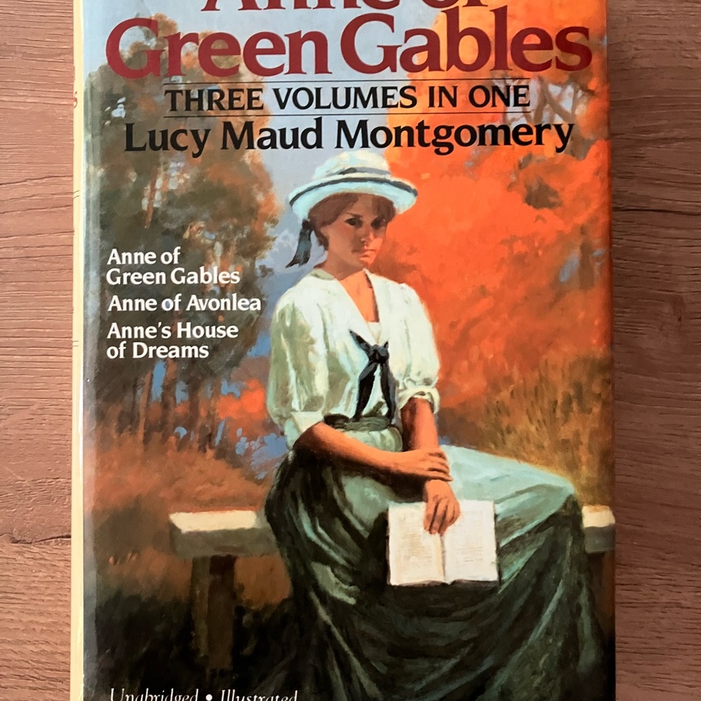 Anne of Green Gables Three Volumes in One by Lucy Maud Montgomery